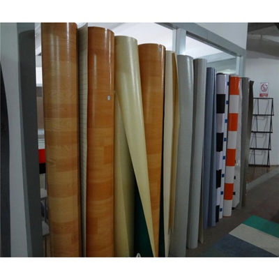 ポリ塩化ビニールの機械寄木細工の床フロアーリングの生産ライン400kg Hを作る広い床の革