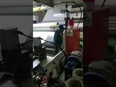 太陽光フィルム挤出ラインの補助装置: 手動の巻き方