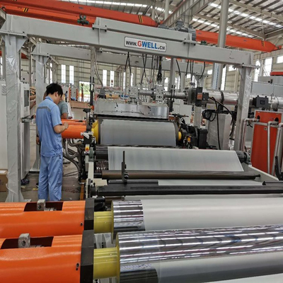 購入 GWELL Brand PP HDPE ABS Thick Board Extrusion Line for Advertising and Print Boards 1000-2000mm Width 3-50mm Thickness Heat Resistant up to 100 Degrees online manufacture