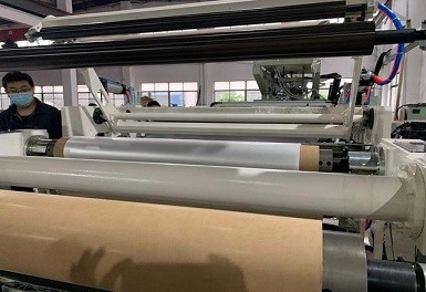購入 容量:120kg/H ETFEフィルムエクストルーションマシン 1000 - 1500mm 幅,中国製のケース online manufacture