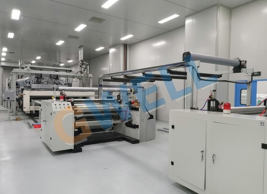 購入 太陽光発電用太陽光電池モジュールの2600mm幅EVA / POE鋳造フィルム生産ライン online manufacture