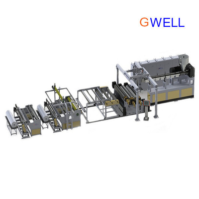 購入 POEの太陽フィルムの生産ライン単一ねじ設計400kg/Hは出力した online manufacture