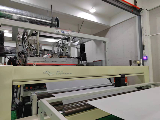 購入 GWELL EVA/POE/EPE 3層共押出太陽電池フィルム製造ライン ，高線速度 online manufacture