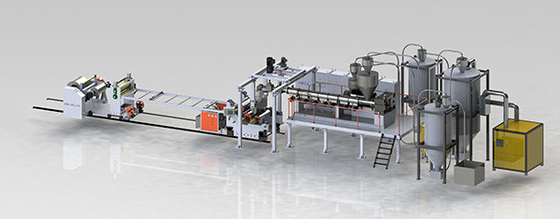 購入 Thermoformingの使用法のための使い捨て可能な水コップ ペット シートの生産ライン online manufacture