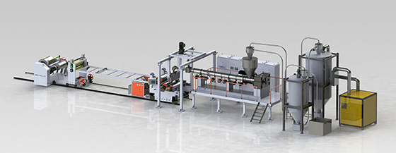 購入 PPシート押出成形機 PP熱成形包装 シート製造ライン online manufacture