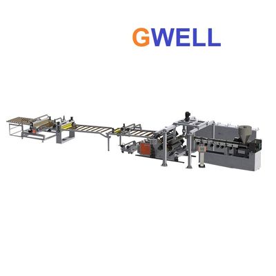 購入 8mm WPCの木製のプラスチック合成のプロフィールのDecking板放出ライン online manufacture