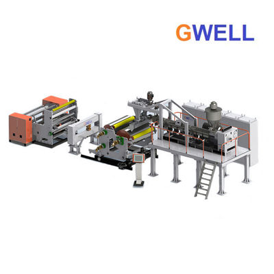 購入 PVDFの太陽版の背部polyvinylideneのフッ化物の鋳造物のフィルムの押出機140kg h online manufacture