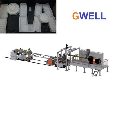 購入 機械PLA Thermoformingに3つの層シートの放出ラインを作るPLAシートはカスタマイズすることができる online manufacture