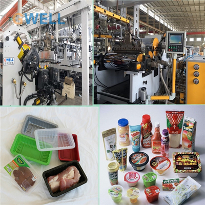 購入 食品包装シート機 3層PP PS PETシート共挤出機 800 - 1600mm 幅300-1500kg/h 容量 online manufacture