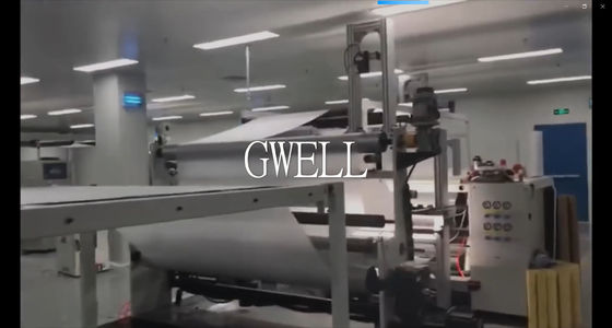 EVA/POE 太陽光フィルムエクストルーションライン 最大線形速度16m/min ツインスクリュー設計